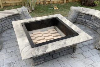 Square Firepit