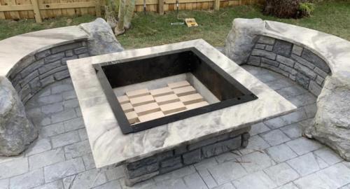 Square Firepit